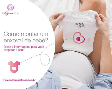 E-book: Como montar um enxoval de bebê - Mulher e Gestação