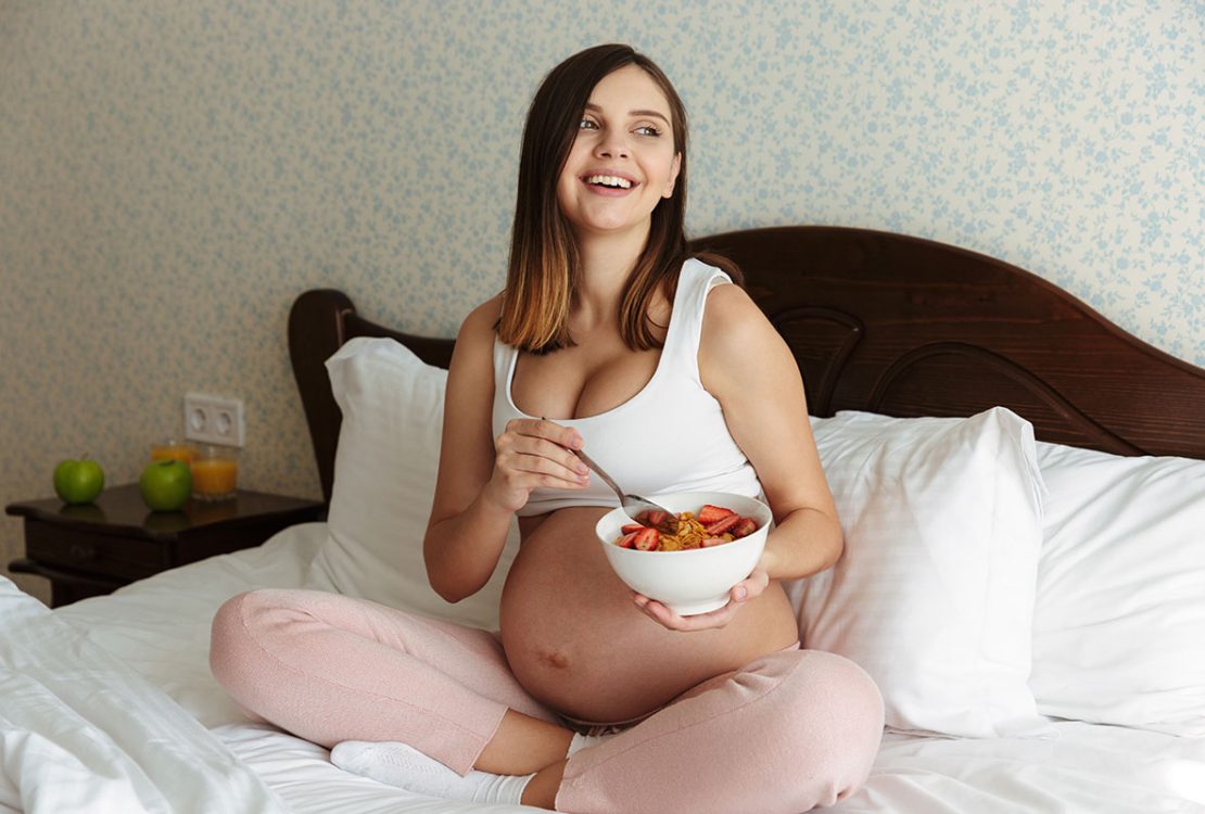 Grávida pode comer